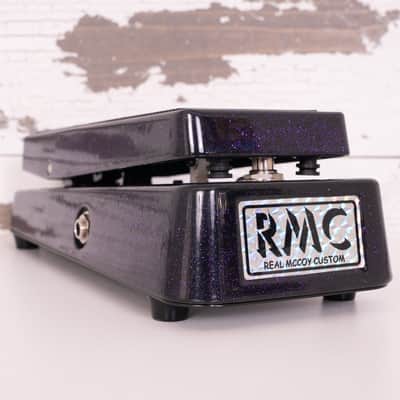Real McCoy Custom RMC-11 Wah Pedal Purple Sparkle *Video* image 3