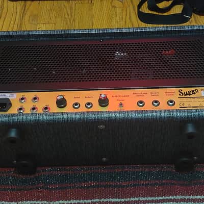 Supro 1699RH Statesman 2-Channel 50-Watt Tube Guitar Head 2017 - Present - Black Rhino image 8