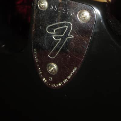 1976 Fender Stratocaster Black "Tuxedo" image 7