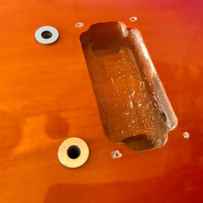 No brand Noname  Les paul  type body 70s 80s Solid wood Bolt-on Sunburst  Made in Japan or Korea in Excellent condition image 3