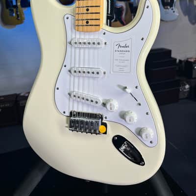 Fender Standard Stratocaster Electric Guitar - Olympic White Auth Deal Free Ship! 453 GET PLEK’D FREE! image 4