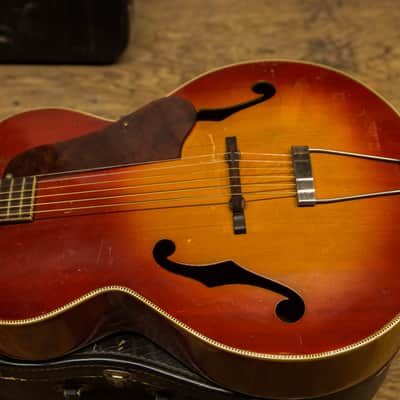 Kay K39 1947-1951 - sunburst archtop solid carved image 2