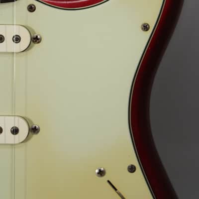 2002 Fender Custom Shop 1960 Stratocaster Candy Apple Red Relic w/OHSC image 19