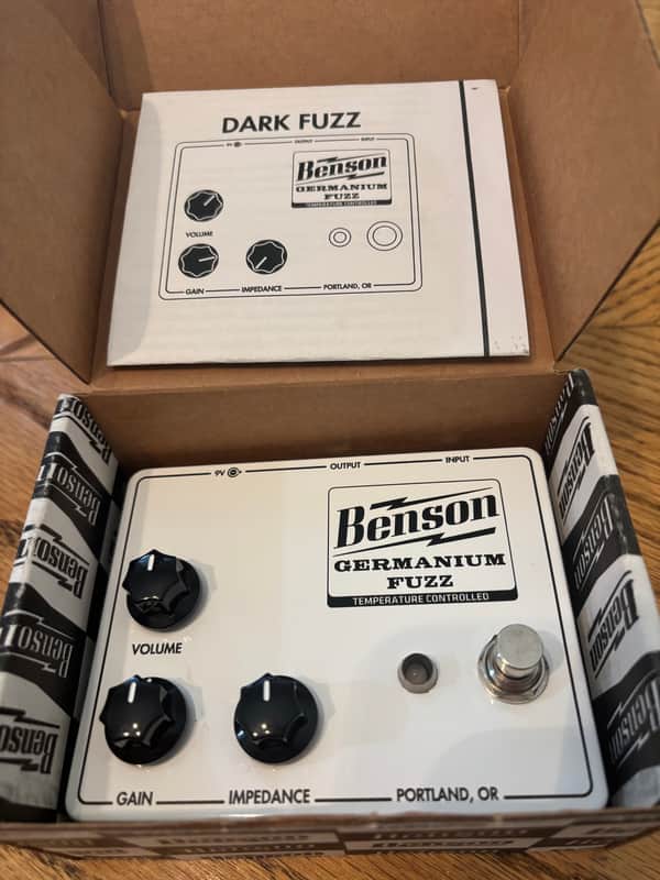 Benson Amps Germanium Fuzz 2021 - White | Reverb