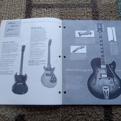 Vintage 1962 Gibson Full-Line Catalog! Rare, Original Case Candy, Paperwork! image 7