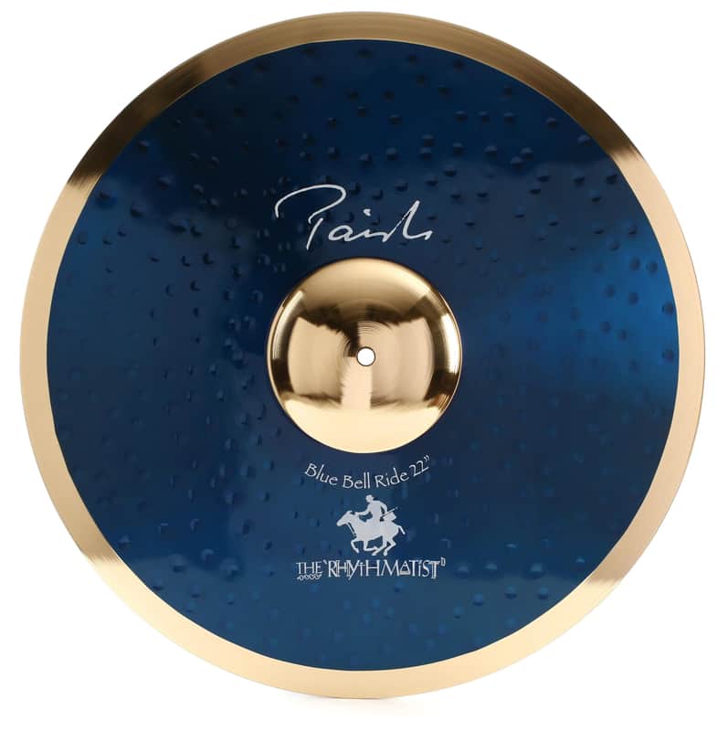 Paiste 22" Signature Blue Bell Rhythmatist Ride image 1