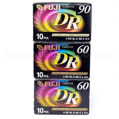 NEW Audio Cassette Tape Lot of 20 Sealed Fuji DR60 DR90 in Boxes, Factory-Sealed image 2