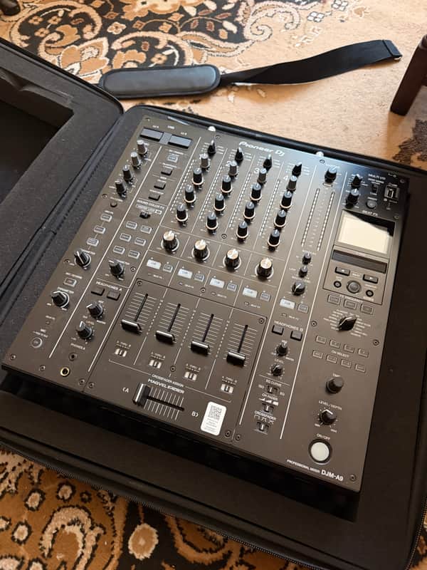 Pioneer DJM-A9 4-Channel DJ Mixer w/ Gig bag image 1