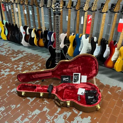 Gibson   Es 335 Dot Ebony Black 2023 image 9