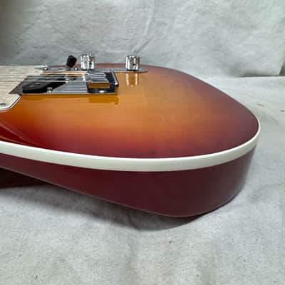 Fender American Deluxe Telecaster Guitar with Case 2008 - Aged Cherry Sunburst / Rosewood fingerboard image 22