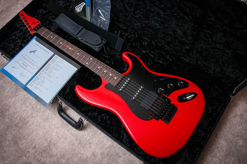 TOM ANDERSON USA Guitar Works Icon Classic "Ferarri Red + Rosewood" (2025) image 1