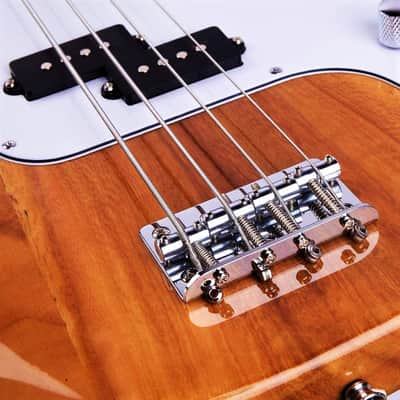 🎸P Style Electric Bass Guitar +Rosewood Fretboard +Cable🎸 image 2