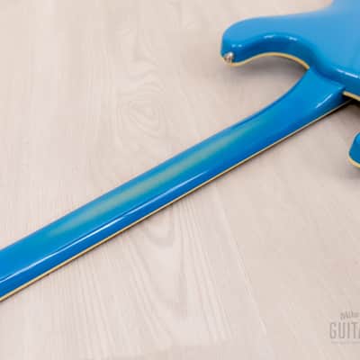 2006 Mosrite USA Custom Shop Ventures Model Bass 1963 Vintage Reissue California Blue w/ Case, COA image 6
