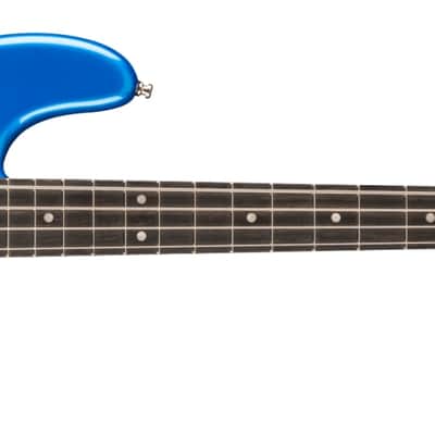 Fender Guitar Bass - American Ultra II Precision Bass Ebony Fingerboard Noble Blue image 2