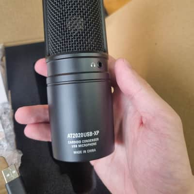 Audio-Technica AT2020USB-XP USB Digital Condenser Microphone with DSP 2023 - Present - Black image 6