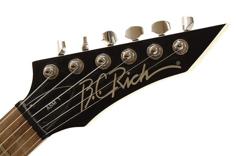 B.C. Rich ASM-1 Solid Body Electric Guitar Black | Reverb