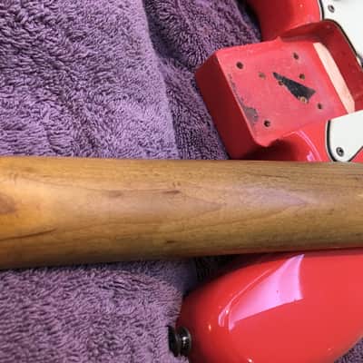 Fender Jazz Bass 1962 - Red Refin image 10