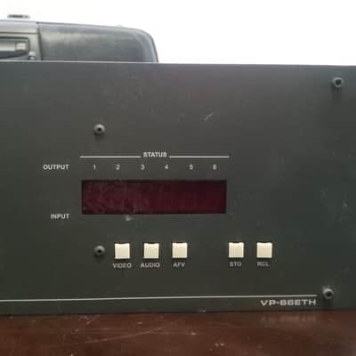 Kramer VP-66ETH Balanced Matrix Switcher 2000s - Black image 3