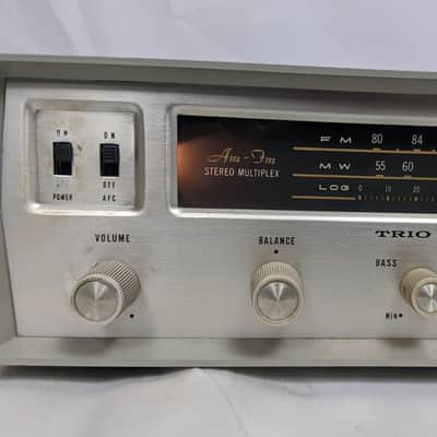 Rare Vintage 1962 Trio Kenwood WX-14 AM / FM Multiplex Stereophonic Tube Receiver - Working image 4
