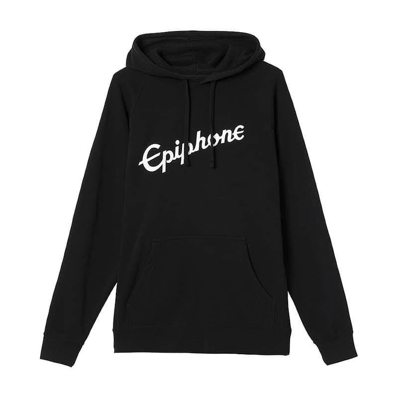 Epiphone Vintage Logo Pullover Hoodie (Large, Black) image 1