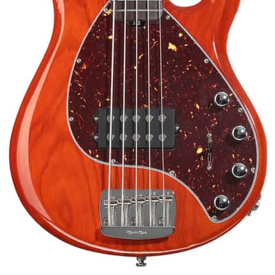 Ernie Ball Music Man StingRay 5 Special 5-string Electric Bass Guitar - Translucent Orange  Rosewood Fingerboard image 1