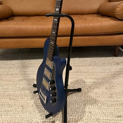 Supro 2043PTB Huntington III with Piezo Pickup 2010s - Transparent Blue image 12