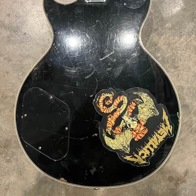 Cortez “Cortez the killer” Dan Auerbach the black keys MIJ lawsuit era Les Paul Custom Copy 70s Ebony image 7