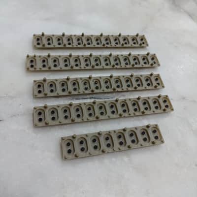 Korg N364 Synthesizer All Rubber Contact Strip Rubbers image 2