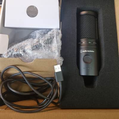 Audio-Technica AT2020USB-XP USB Digital Condenser Microphone with DSP 2023 - Present - Black image 2