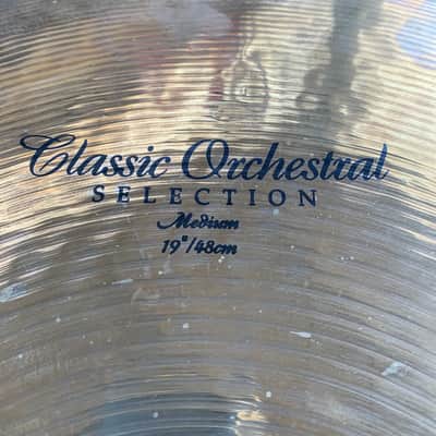 Zildjian 19" Classic Orchestral Selection Medium Pair Brilliant image 6