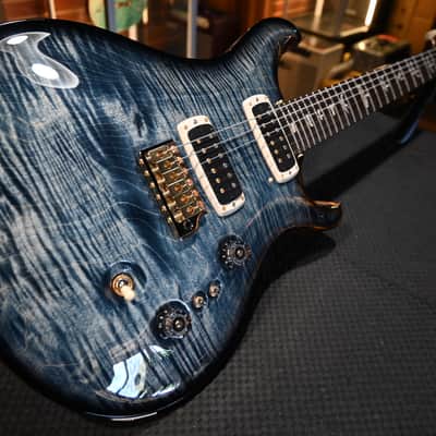 PRS Custom 24-08 10-Top One Piece Top - Whale Blue Smoke Burst #9994 image 5