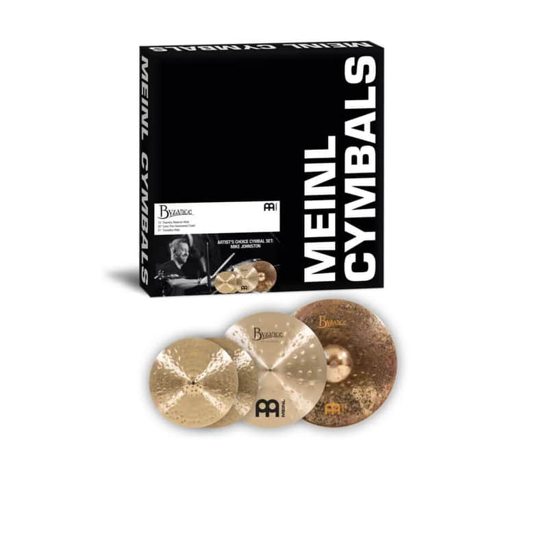 Meinl A-CS6 Byzance Artist's Choice: Mike Johnston 15/20/21" Cymbal Pack image 1