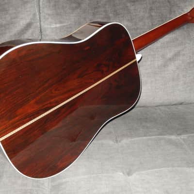 MADE IN 1978 MORRIS TF60 - ABSOLUTELY TERRIFIC MARTIN D45 STYLE ACOUSTIC GUITAR image 7