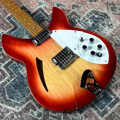 1966 Rickenbacker 330 Vintage Fireglo Made In USA Electric Guitar W/ Original Hardshell Case! image 9