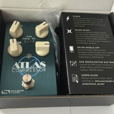 Source Audio Atlas Compressor Pedal w/ Original box & paperwork image 1