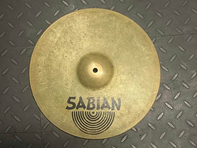 Sabian 14" AA Rock Hi-Hat Cymbal (Bottom) Natural image 1