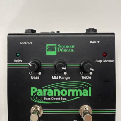 Seymour Duncan SFX-06 Paranormal Bass Equalizer Direct Box Guitar Effect Pedal image 2