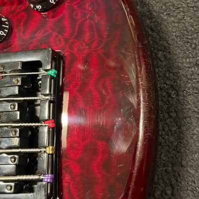 Spector Legend 5 Classic 2010s - Black Cherry Gloss image 6