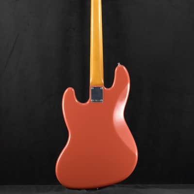 Mint Fender Vintera II '60s Jazz Bass Fiesta Red Rosewood Fingerboard image 8