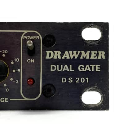 Drawmer DS201 Dual Gate 1984 - Black TGHM #3 image 9