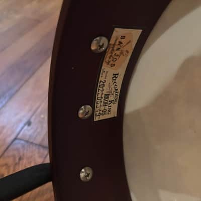 Recording King RKOH-05 Dirty 30's Open-Back Banjo 2010s - Natural image 7