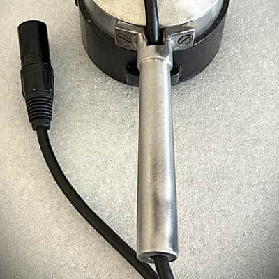 RARE 1940's British Army Dynamic Military Microphone, working, hear voice sample image 5