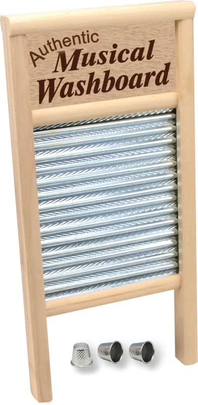 Musical Washboard w/ Thimble Strikers image 1