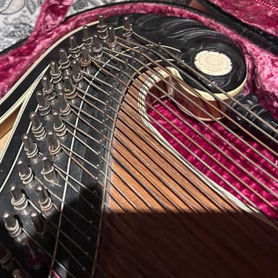 Rudolf Bitterer 40 String Harp Zither Harfenzither 20th century image 6