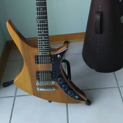 Guild X-79 Skyhawk 1980s: sweet neck, pickups and player.  Asymmetrical alien love gun w. brass nut! image 1