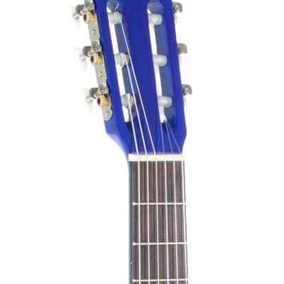 GEWA Basic Classical Guitar 3/4 – Transparent Blue – PS510‑145 image 6