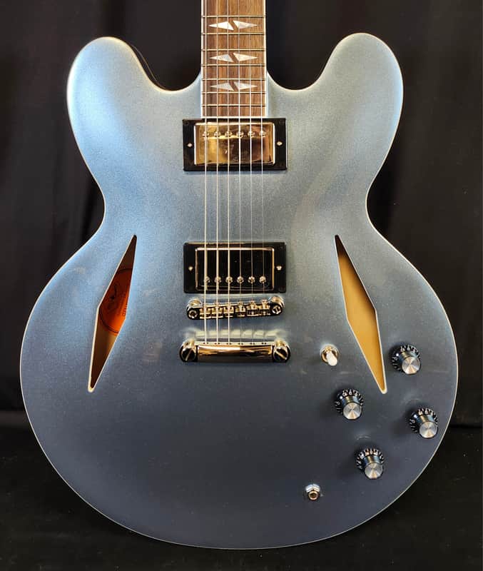 Epiphone Dave Grohl DG-335 Hollowbody Guitar, Pelham Blue W/HSC 2025 image 1