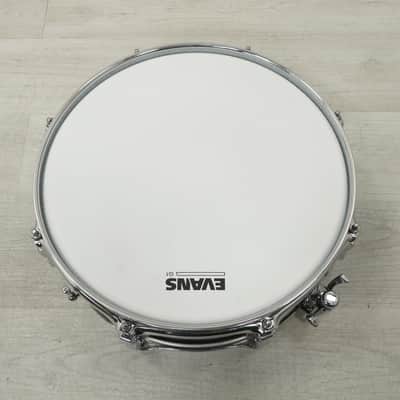 Ludwig 14x5 Legacy Mahogany Jazz Festival Wood Snare Drum - Black Oyster Pearl image 8