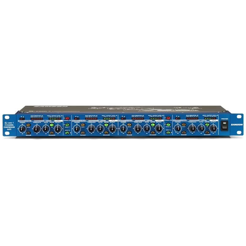 Samson S-Com 4 S Class 4-Channel Compressor/Gate image 1