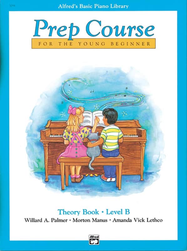 Alfred 00-3094 Alfred's Basic Piano Library Prep Course - Theory Book (Level B) image 1